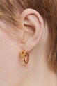 Tous kolczyki ze srebra pokrytego złotem Manifesto 1004094900 złoty AA00