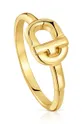 золотий Позолочений перстень Tous 12 Жіночий