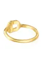 Pozlačen prstan Tous 12 Srebro, prevlečeno z 18-karatnim zlatom