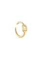zlata Uhan za zgornji del ušesa iz srebra prevlečenega z zlatom Tous Ženski