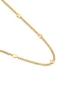 Pozlačena ogrlica Tous Srebro, prevlečeno z 18-karatnim zlatom