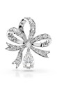Broš Swarovski HYPERBOLA cirkonij srebrna 5680678