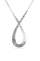 Ogrlica Swarovski HYPERBOLA srebrna 5679438