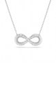 Ланцюжок Swarovski HYPERBOLA циркон срібний 5679434