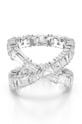 Swarovski pierścionek HYPERBOLA kryształ Swarovskiego srebrny 5677630