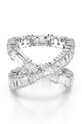 Swarovski gyűrű HYPERBOLA Swarowski kristály ezüst 5677630