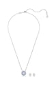 Swarovski colier si cercei IDYLLIA 5685437 argintiu AA00
