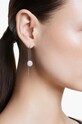 Swarovski cercei METEORA 5683448 argintiu