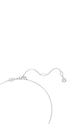 Accesorii Swarovski colier METEORA 5683446 argintiu