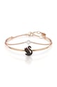 Swarovski bransoletka Swan kryształ Swarovskiego złoty 5678048