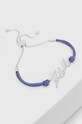 Karl Lagerfeld bransoletka fioletowy 241W3915