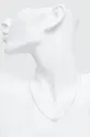 Ogrlica Karl Lagerfeld srebrna