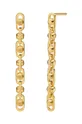 золотий Срібні сережки з позолотою Michael Kors Жіночий