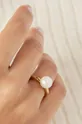 золотий Срібний перстень з позолотою Tous 14