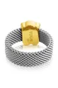Кольцо Tous 10 Нержавеющая сталь, 18-каратное золото 750 пробы