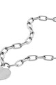 Fossil colier argintiu JF04657040