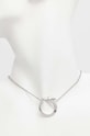 Κολιέ Trussardi TJAXB02 ασημί AA00