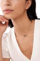 Doplnky Strieborný pozlátený náhrdelník Emporio Armani EG3569221 zlatá
