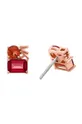 Ασημένια επιχρυσωμένα σκουλαρίκια Michael Kors ροζ