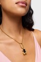 Кулон зі срібла з позолотою Tous Bold Bear Gem 1004225000 срібний