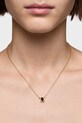 Серебряное колье с позолотой Tous Bold Bear Gem серебрянный 1004225700