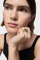 Срібний перстень з позолотою Tous 12 Bold Bear Gem срібний 1004228212