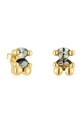 Strieborné pozlátené náušnice Tous Bold Bear Lab pozlátené strieborná 1004255000