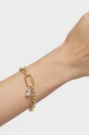 Tous brățară din argint placată cu aur Hold Oval 1004227700