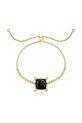 Strieborný pozlátený náramok Tous Color Black striebro strieborná 1004235300