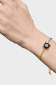 Strieborný pozlátený náramok Tous Color Black 1004235300