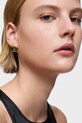 Strieborné pozlátené náušnice Tous Color Lab strieborná 1004249700