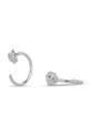 Stříbrné náušnice No More stříbrná ER40SSPR