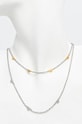 Accesorii Trussardi colier TJAXC62 argintiu