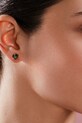 Позолочені сережки Lilou Amour 229/7/KOL/CZA/KR/PO золотий AA00