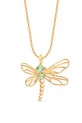 Позлатено колие Lilou Dragonfly позлатен злато A03/MARKET/ANS/217