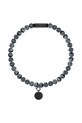 Lilou brățară cu pietre naturale Stones piatră naturală negru A03/MARKET/ANS/84