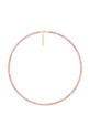 Lilou collana con pietre naturali oro plissettato oro 216/400/LAN/OPA/PO