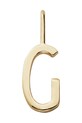 Design Letters pandantiv din argint placat cu aur argint aur 90201547G