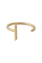 Design Letters pierścionek ze srebra pokrytego złotem srebro złoty 90601000J