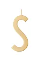 Design Letters zawieszka ze srebra pokrytego złotem