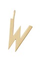Позолоченный серебряный кулон Design Letters серебро золотой 90201544W