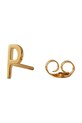 Design Letters kolczyk ze srebra pokrytego złotem srebro złoty 90401001P