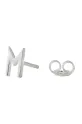 Design Letters cercel de argint
