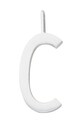 Design Letters pandantiv din argint argint argintiu 90201546C