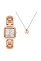Часовник и колие Armani Exchange LEILA злато AX7167SET