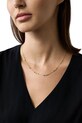 Dodatki Srebrna ogrlica Emporio Armani EAGLE LOGO EG3618710 zlata