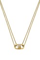 Ogrlica Emporio Armani COUPLES kubični cirkonij zlata EGS3174710