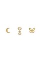 Обици Fossil JEWELRY (3 броя) 3 чифта злато JA7278SET