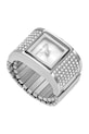 Prsten s hodinkami Michael Kors DARRINGTON - RING WATCH stříbrná MK4884