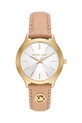 Hodinky Michael Kors SLIM RUNWAY béžová MK7533